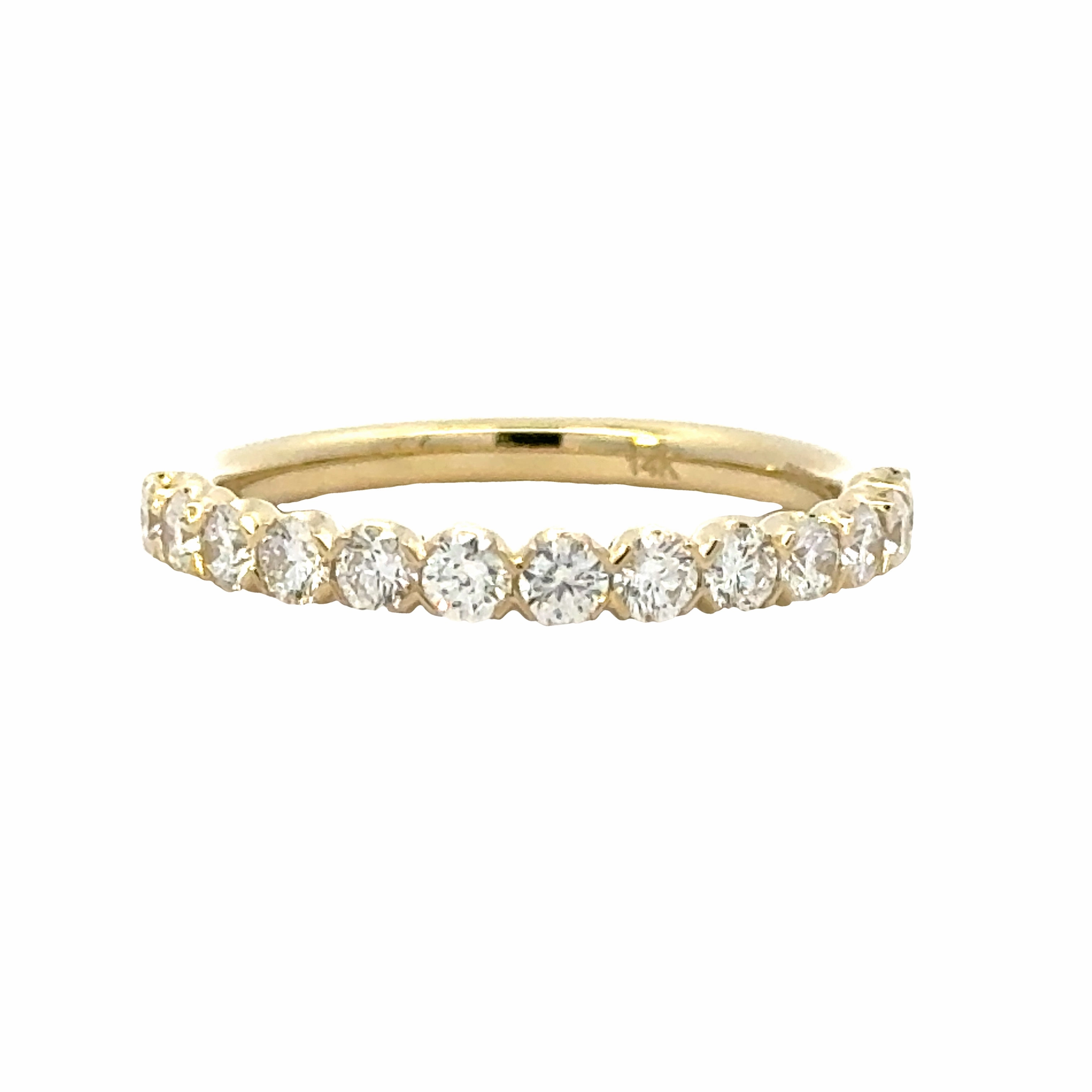 Classic Accent Versatile Sparkle 14KY Diamond Anniversary Band (0.68cttw)