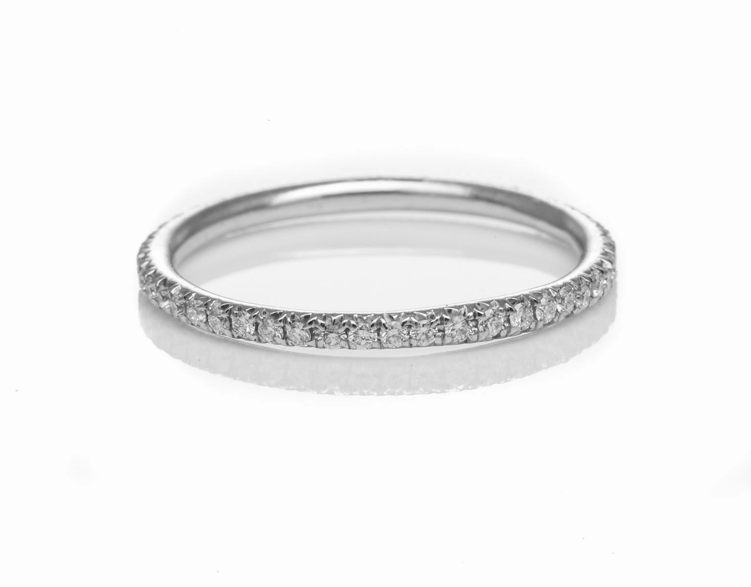 High Fashion Lustrous Craft Band/French Pave/Stackable