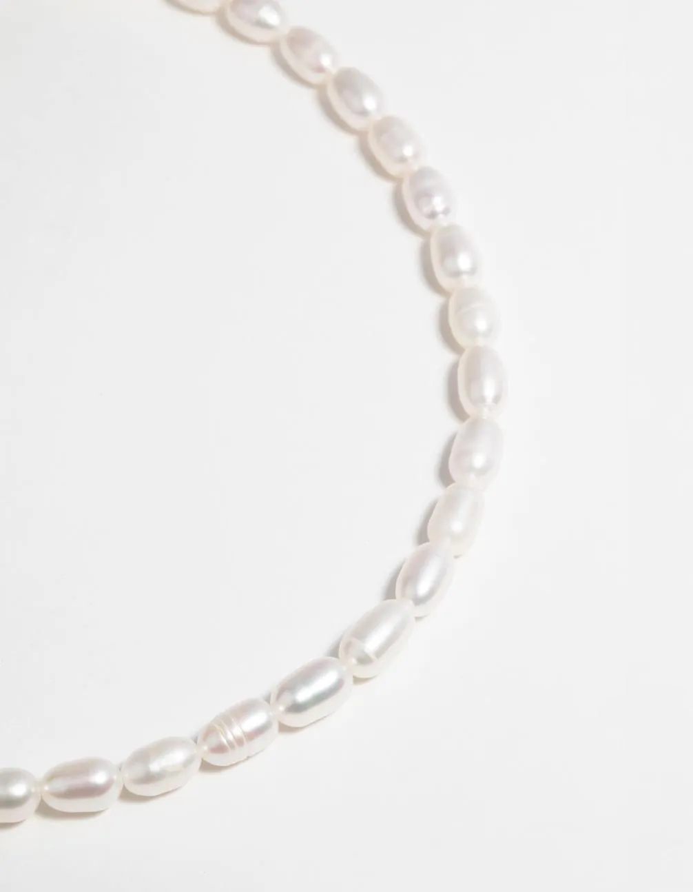 Gold Plated Necklace with Freshwater Pearls Luxury Accessory Easy Style