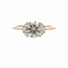 Essential Accessory Diamond Hidden Halo Engagement Ring (1.55cttw)