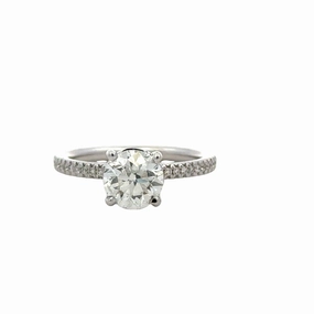 Everyday Fashion Holiday Gift 14kwDiamond Engagement Ring (1.62cttw)