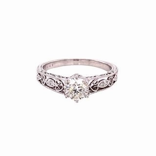 Chic Feature Contemporary Layer FILIGREE DIAMOND RING 1.00CT TW.