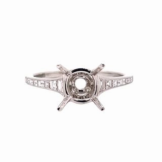 Natural Details Understated Elegance DIAMOND SEMI-MOUNT