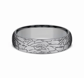 GENTS TANTALUM WEDDING BAND Unique Accessory