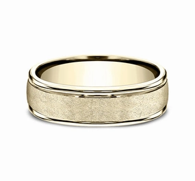 GENTS WEDDING BAND Contemporary Feature