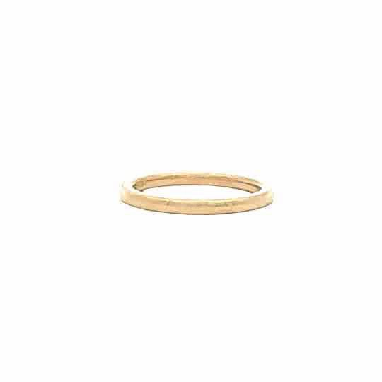 Evening Mood 14ky Comfort Fit Wedding Band 1.70mm (Size: 6)