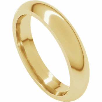 Fresh Highlight 14ky COmfort Fit Band 5mm (Size: 10)