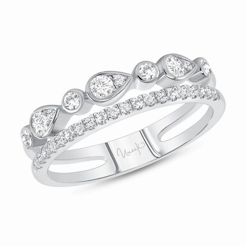 Diamond Stackable Band Impressive Finish