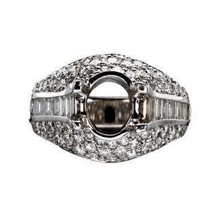 Ring/Semi-mount Understated Form Graceful Mood