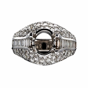 Ring/Semi-mount Understated Form Graceful Mood