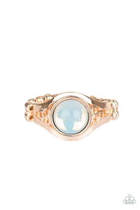 Paparazzi Accessories ? It Just Goes To GLOW - Rose Gold Ring?Flat Rate Ship $4.50? Designer Design