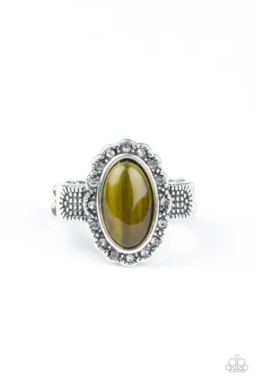 Sophisticated Design Paparazzi Accessories ? Fabulously Flawless - Green Ring?Flat Rate Ship $4.50?