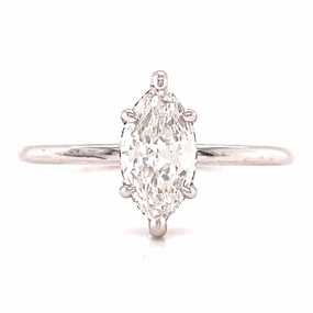 Highlight Feature MARQUISE SOLITAIRE RING