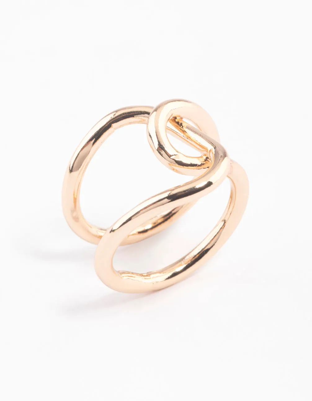 Lightweight Gift Gold Knotted Wrap Ring