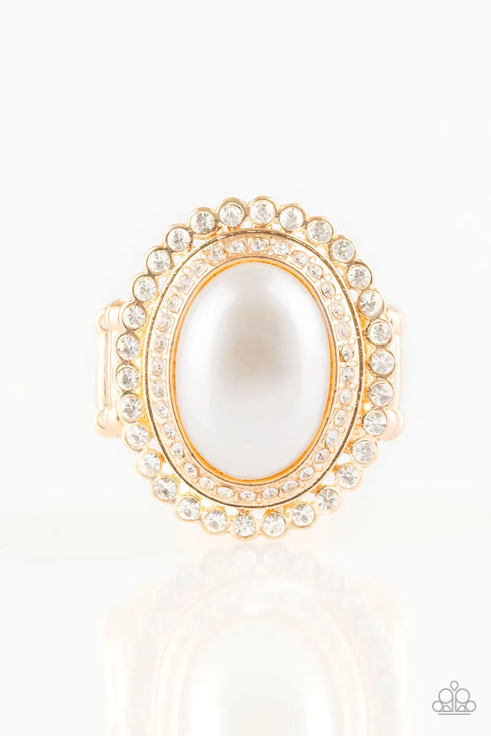 Paparazzi Accessories ? Opulently Olympian - Gold Ring?Flat Rate Ship $4.50? Premium Decoration