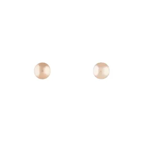 Rose Gold Small Plain Ball Stud Rustic Decoration Stunning Ornament