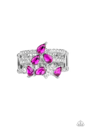 Paparazzi Accessories ? Blink Back TIERS - Pink Ring?Flat Rate Ship $4.50? Beautiful Accessory