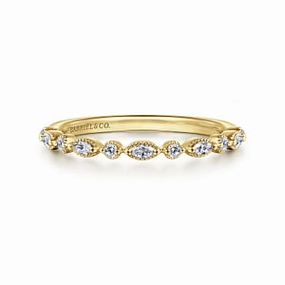 Diamond Wedding Band Elegant Fashion
