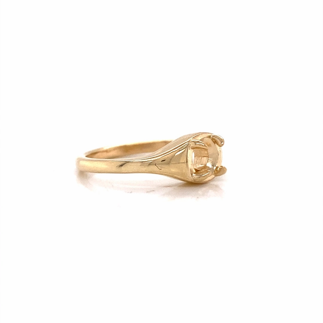 Elegant Pair Soft Contrast Semi-Mount/No-stone