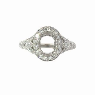 The Bethany (Semi-mount) Refined Sparkle Radiant Detail