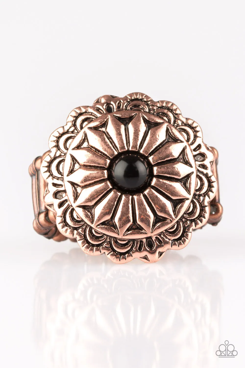 Paparazzi Accessories ? Daringly Daisy - Copper Ring?Flat Rate Ship $4.50? Glam Finish