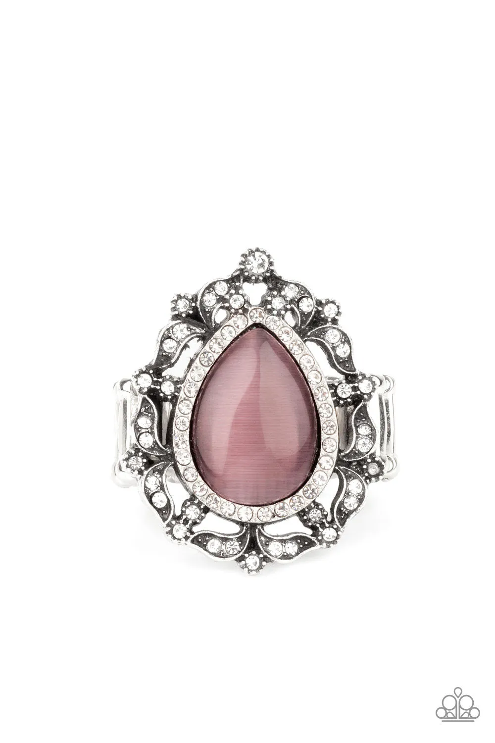 Paparazzi Accessories ? Iridescently Icy - Purple Ring?Flat Rate Ship $4.50? Hypoallergenic Style