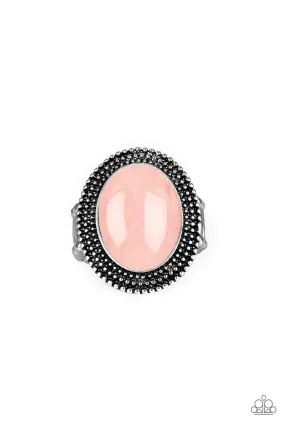Satisfaction Ensured Paparazzi Accessories ? Outdoor Oasis - Pink Ring?Flat Rate Ship $4.50?