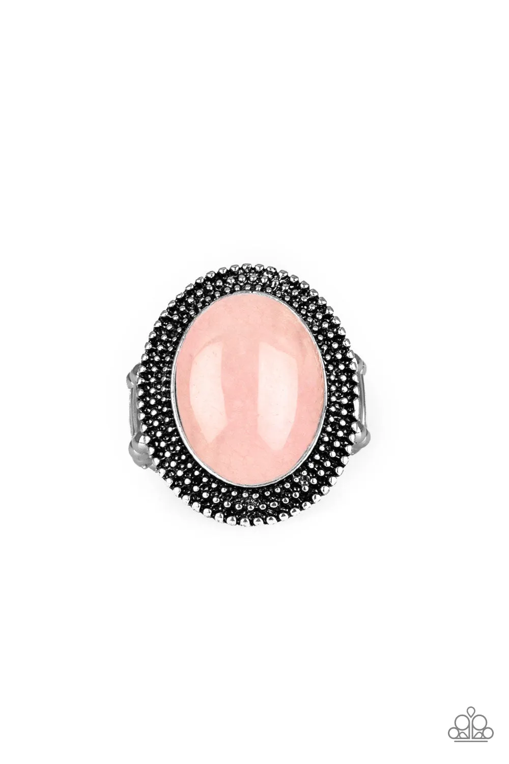 Satisfaction Ensured Paparazzi Accessories ? Outdoor Oasis - Pink Ring?Flat Rate Ship $4.50?