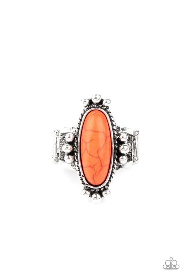 Paparazzi Accessories ?Pioneer Paradise - Orange Ring?Flat Rate Ship $4.50? Beautiful Mark Hostess Gift