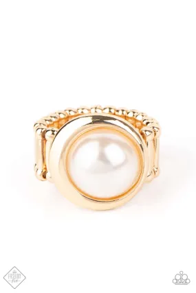 Unique Design Stylish Design Paparazzi Accessories ? Prim and PROSPER - Gold Ring?Flat Rate Ship $4.50?