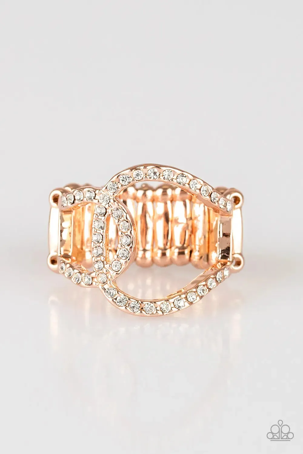 Paparazzi Accessories ? Radical Radiance - Rose Gold Ring?Flat Rate Ship $4.50? Environmentally Safe