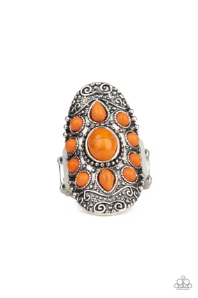 Paparazzi Accessories ? Stone Sunrise - Orange Ring?Flat Rate Ship $4.50? Quality Art