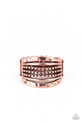 Classic Appearance Balanced Simplicity Paparazzi Accessories ?Trailblazin Trails - Copper Ring? Flat Rate Ship $4.50?