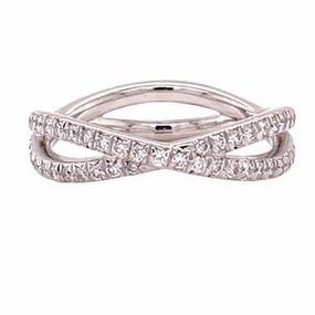 Crisp Detail Band/French Pave/Stackable