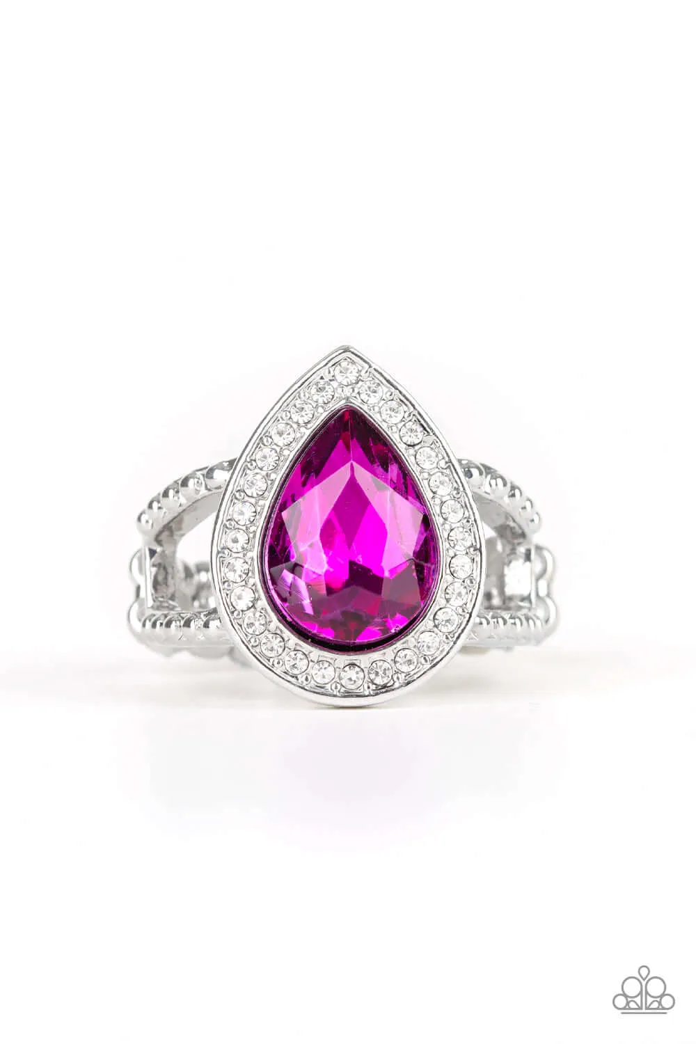 Paparazzi Accessories ? Hollywood Heirloom - Pink Ring?Flat Rate Ship $4.50? Genetic Design