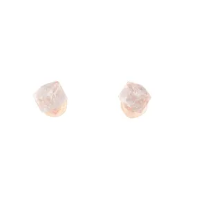Pink 3D Cube Stud Earrings Attractive Product Modern Aesthetic
