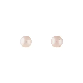 Daily Piece Petite Adornment Pink Classic Ball Earrings