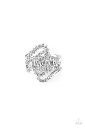 Paparazzi Accessories ?Make Waves - Silver Ring?Flat Rate Ship $4.50? Timeless Balance