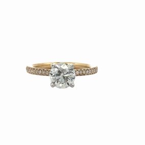Seasonal Gift Bridal Moment 14kyw Diamond Engagement Ring (1.62cttw)