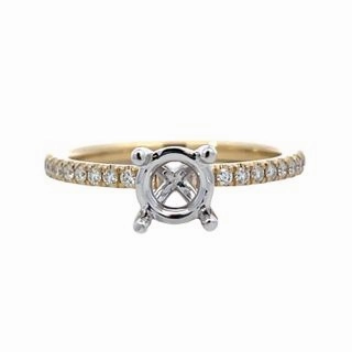 0.17tw Diamond Semi Mount Evening Appeal