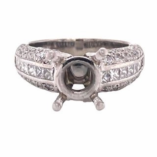 Stylish Element Versatile Shine Ring/Semi-mount