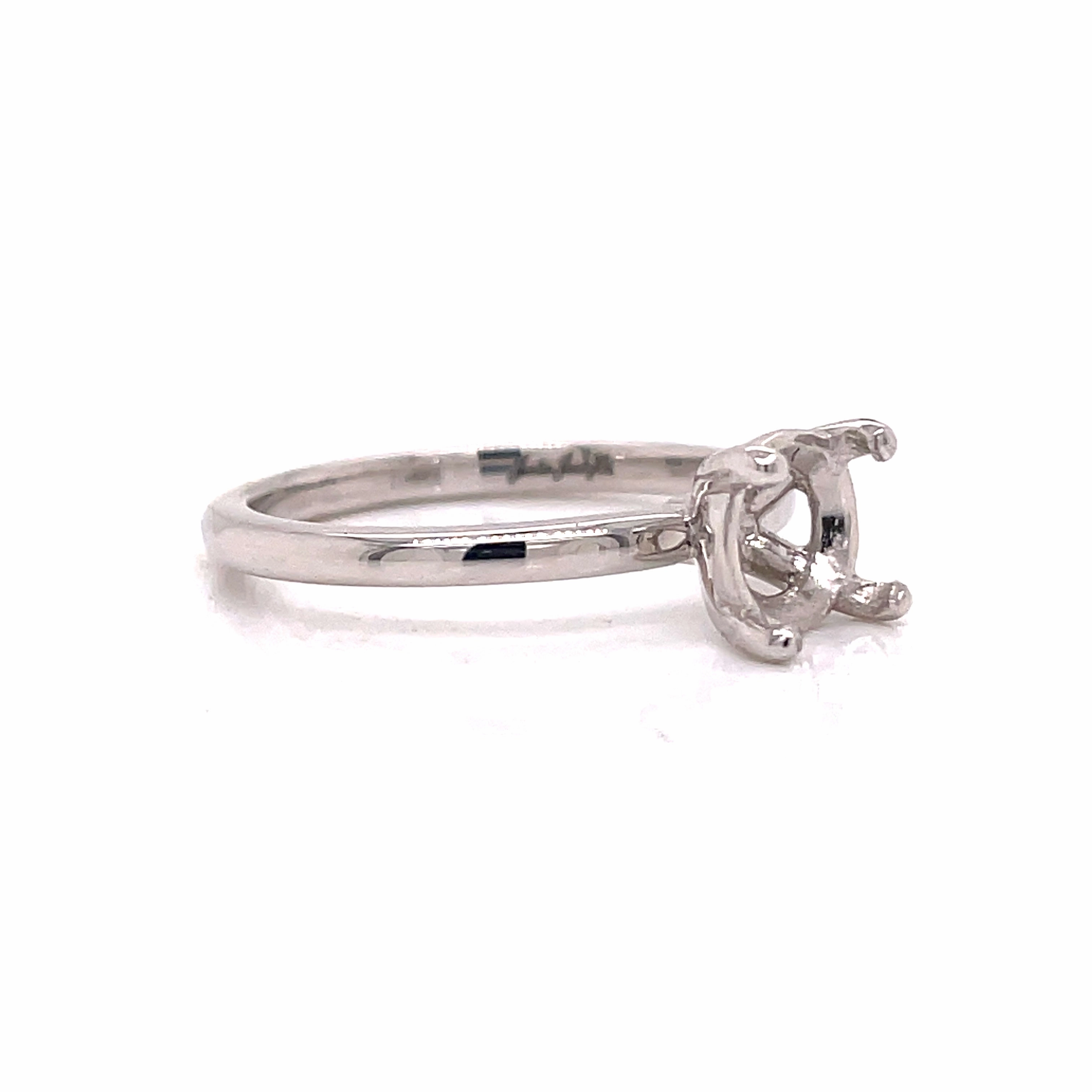 Glamorous Appeal Trendy Edge Ring/Semi-mount