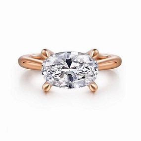 Ring/Semi-mount Graceful Highlight Shiny Jewelry