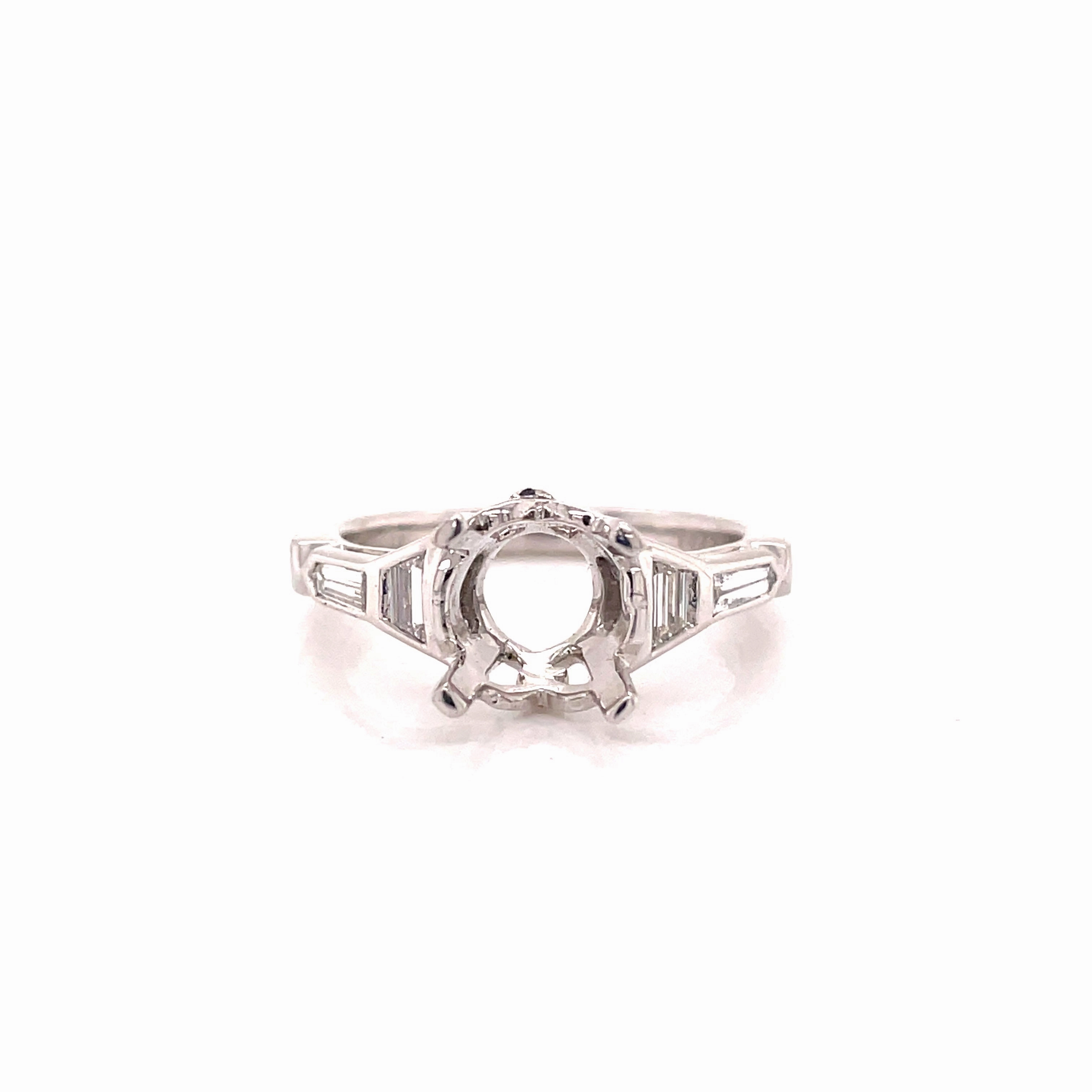 Glistening Sparkle Dazzling Shine Ring/Semi-mount
