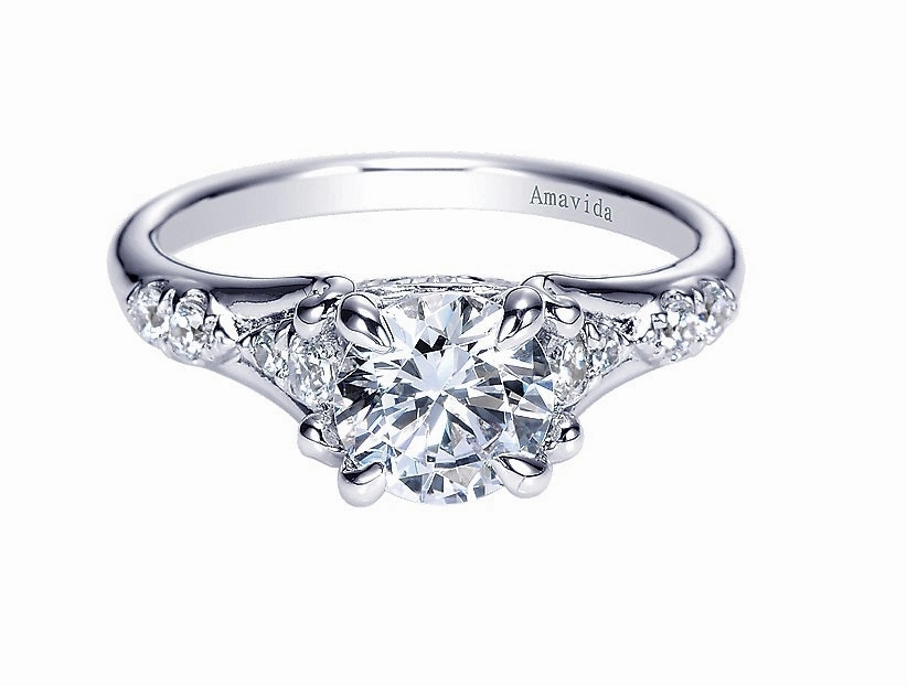 Evening Shine bright light Ring/Semi-mount