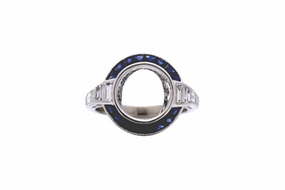 Dazzling Charm Holiday Accent Ring/Semi-mount