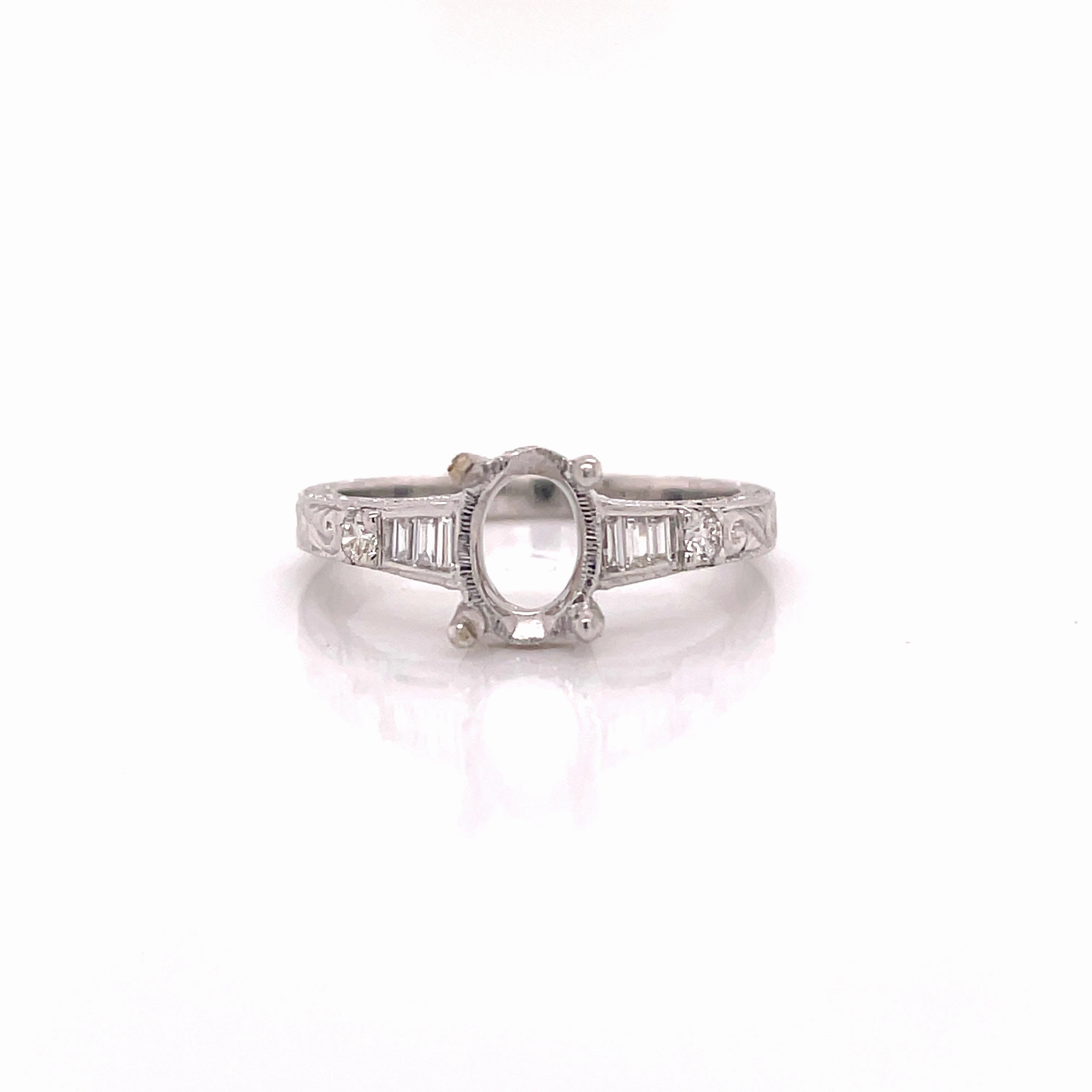 Relaxed Look Ring/Semi-mount