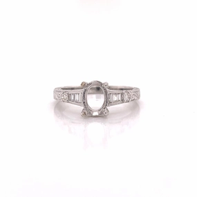 Relaxed Look Ring/Semi-mount