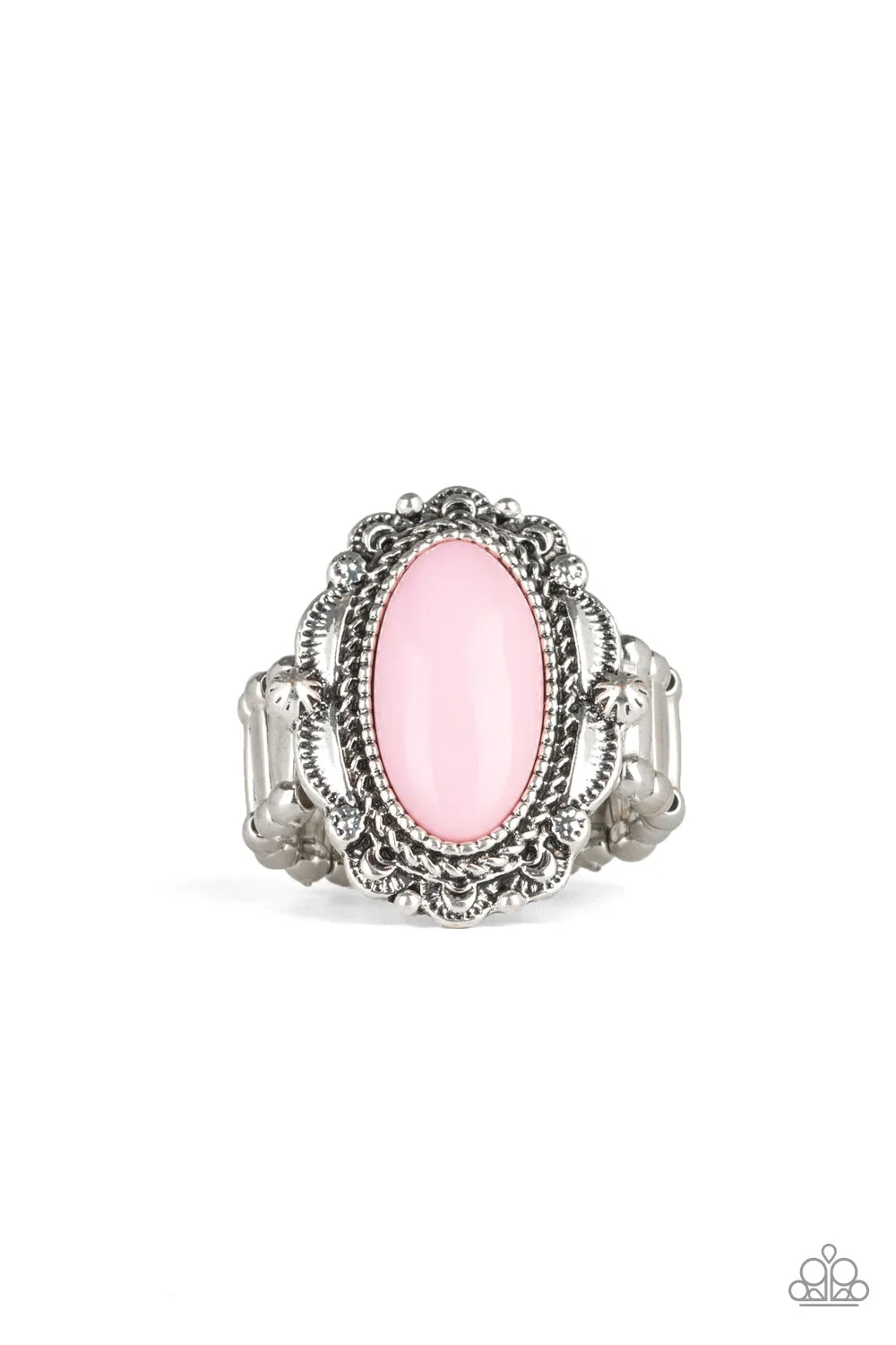 Paparazzi Accessories ? Malibu Majestic - Pink Ring?Flat Rate Ship $4.50? Memory Keeper Gift Ready Style