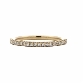 Delicate Glow Diamond Wedding Band